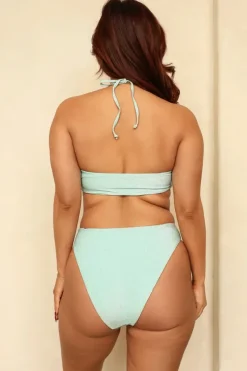 New Amalfi String Tie Bandeau Bikini Top Tops|Bandeau