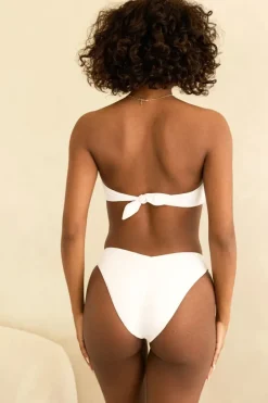 Outlet Angel Asymmetrical V-Cut Bikini Bottom Bottoms|Cheeky