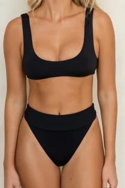 Outlet Black Bralette Cheeky Set Bralette|Sets