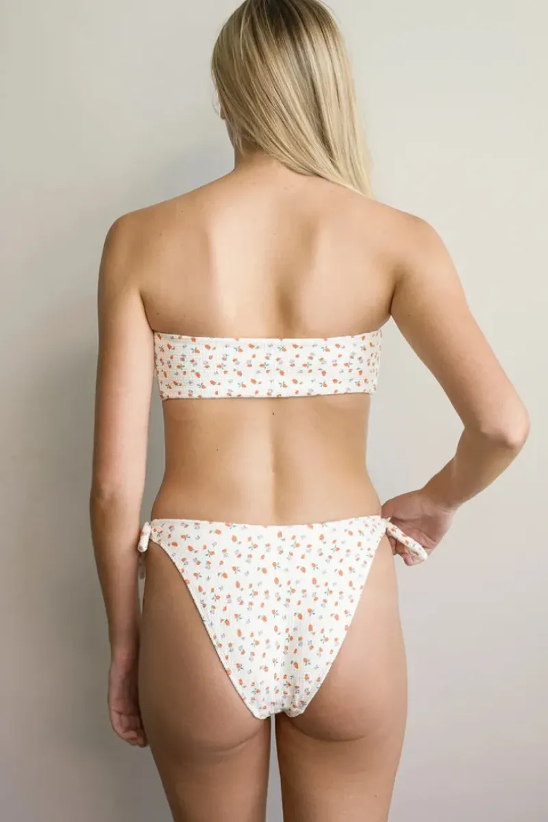 Sale Bunny Knotted Bandeau Bikini Top Tops|Bandeau