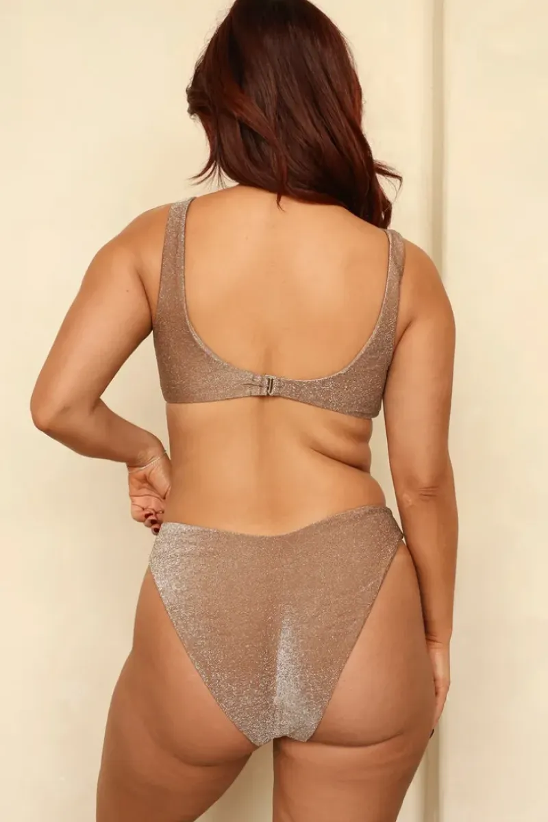 Discount Cacao Bralette Cheeky Set Bralette|Sets