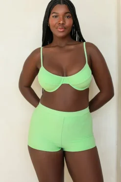 Discount Farrah Elastic Waist Booty Short Bottoms|Full