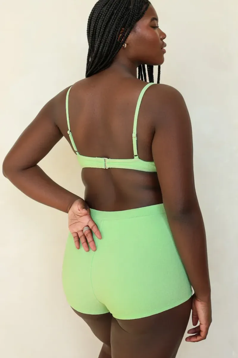 Discount Farrah Elastic Waist Booty Short Bottoms|Full
