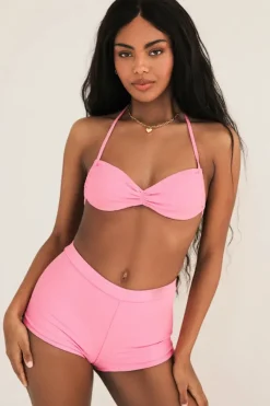 Fashion Farrah Elastic Waist Booty Short Bottoms|Full