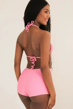 Fashion Farrah Elastic Waist Booty Short Bottoms|Full