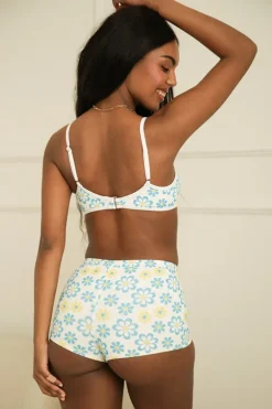 Best Farrah Elastic Waist Booty Short Bottoms|Full
