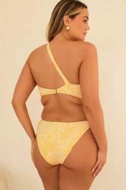 Hot Frankie Asymmetrical Bandeau Bikini Top Tops|Bandeau