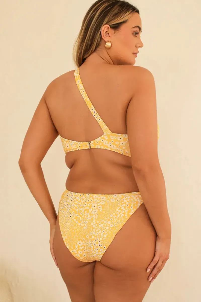 Hot Frankie Asymmetrical Bandeau Bikini Top Tops|Bandeau