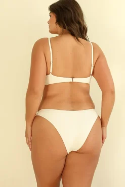 Hot Ivory Triangle Cheeky Set Triangle|Sets