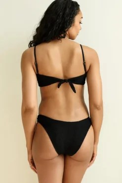 New Lace Black Bandeau Cheeky Set Bandeau|Sets