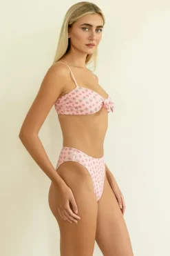 Fashion Leslie Bandeau Bikini Top Tops|Bandeau