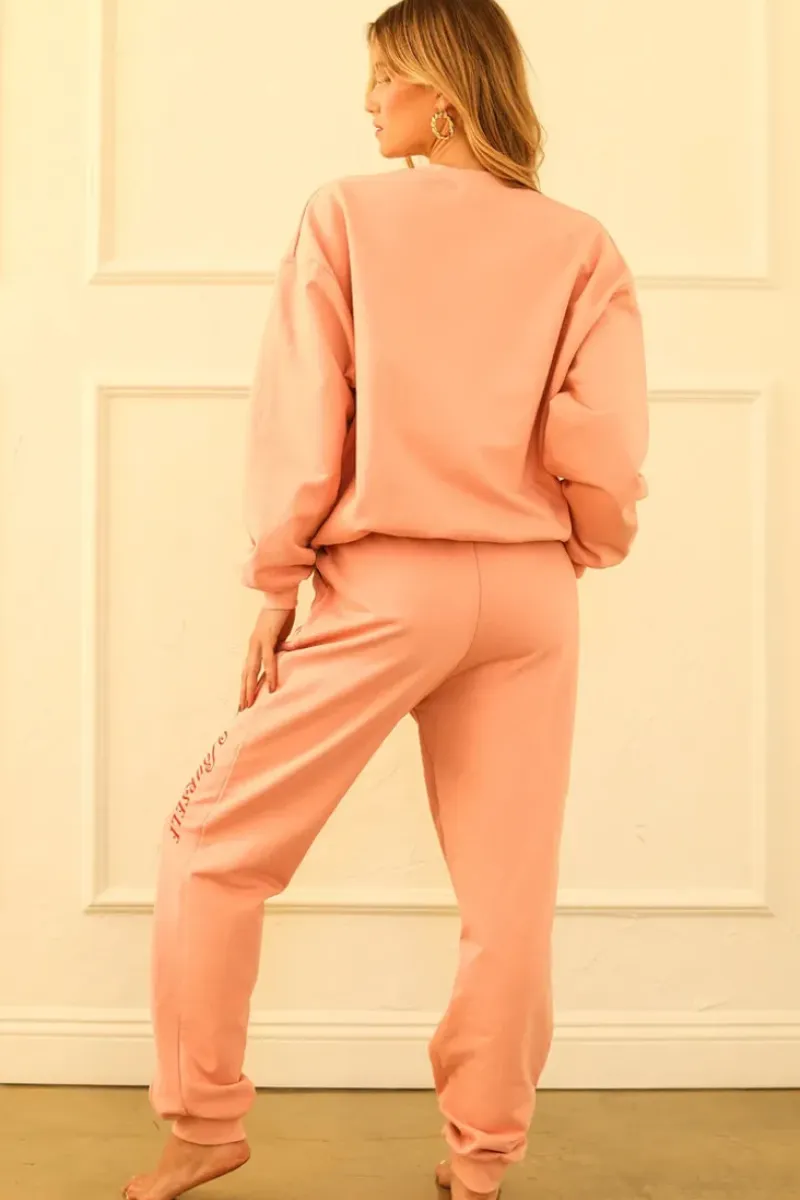 Sale Love Yourself Drawstring Sweatpants Clothing
