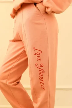 Sale Love Yourself Drawstring Sweatpants Clothing