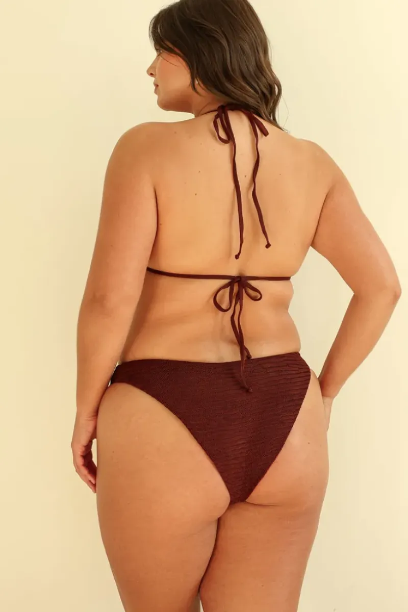 New Nocturnal Cheeky Bikini Bottom Bottoms|Cheeky
