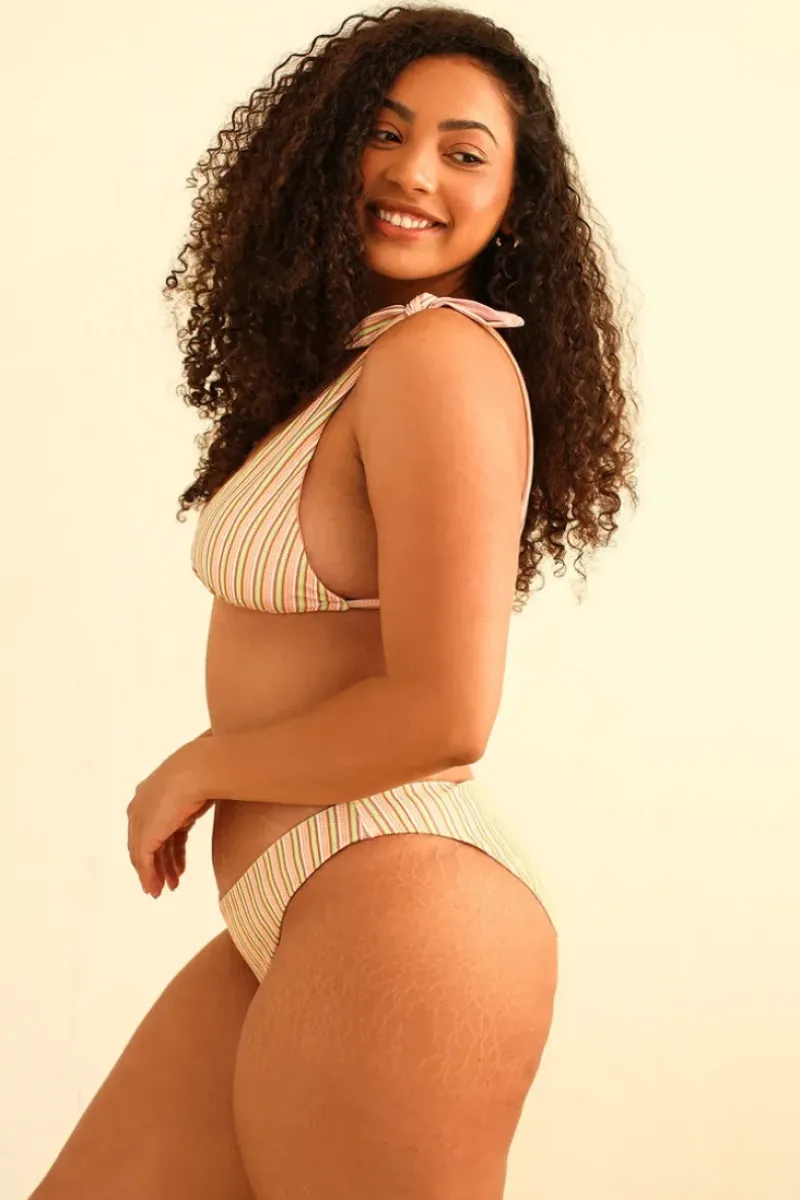 Outlet Palma Scrunch Back Cheeky Bikini Bottom Bottoms|Cheeky