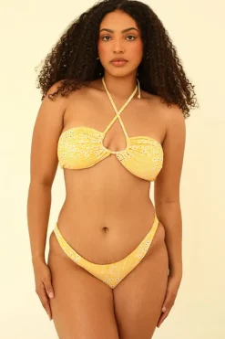 New Palma Scrunch Back Cheeky Bikini Bottom Bottoms|Cheeky