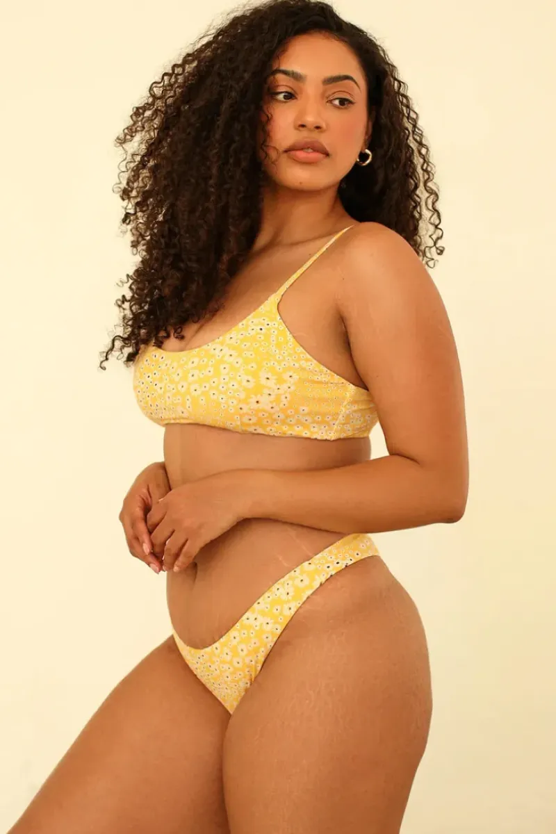 Sale Redondo Adjustable Strap Bikini Top Tops|Scoop Neck
