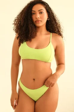 Hot Redondo Adjustable Strap Bikini Top Tops|Scoop Neck
