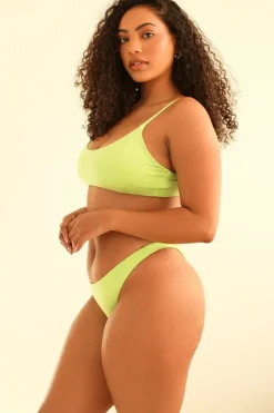 Hot Redondo Adjustable Strap Bikini Top Tops|Scoop Neck