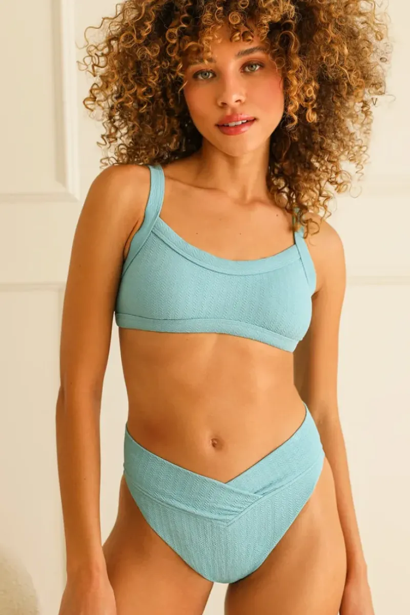 Best Retro High Cut Cheeky Swim Bikini Bottom Bottoms|Cheeky