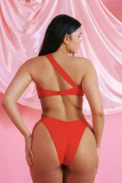 Discount Rosette Super Cheeky Bikini Bottom Bottoms|Super Cheeky
