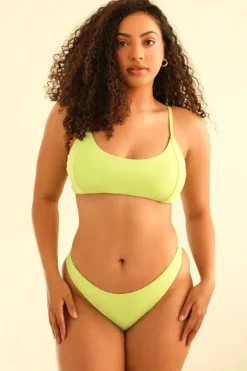 Sale Seaport High Cut Thong Bikini Bottom Bottoms|Thong