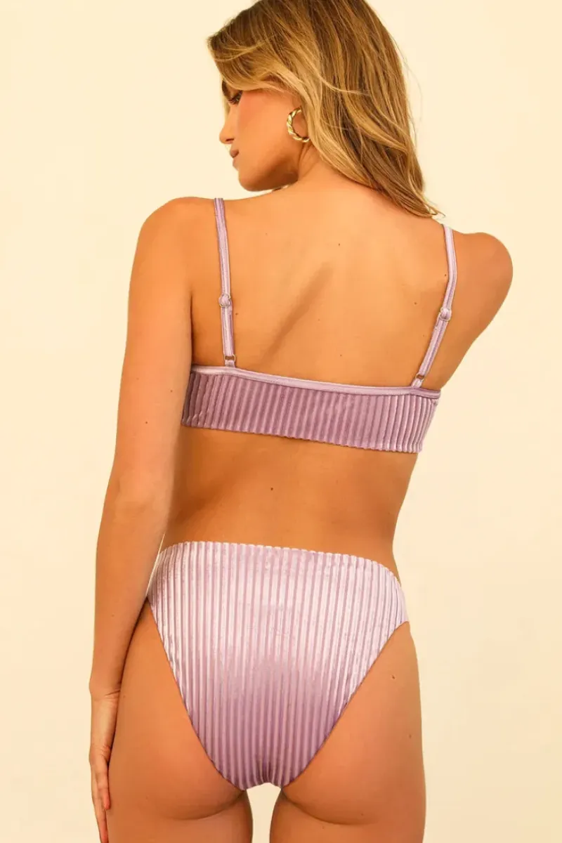 Hot Seashore Cheeky High Waisted Bikini Bottom Bottoms|Cheeky