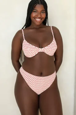 Best Seashore High Waist Cheeky Bikini Bottom Bottoms|Cheeky