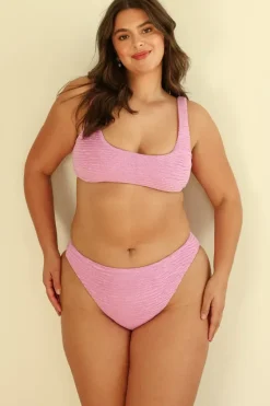Hot Seashore High Waist Cheeky Bikini Bottom Bottoms|Cheeky