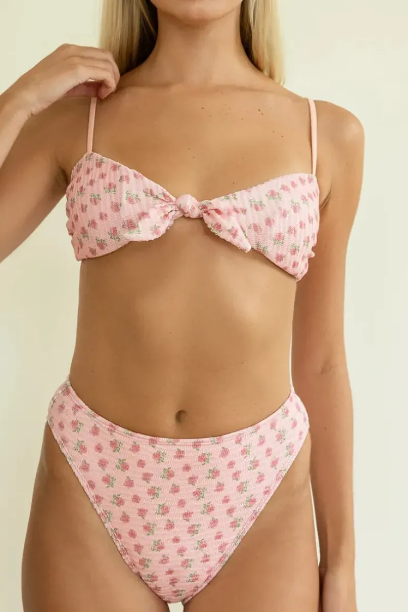New Seashore High Waist Cheeky Bikini Bottom Bottoms|Cheeky