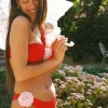 Fashion Strawberry Bandeau Super Cheeky Set Bandeau|Sets