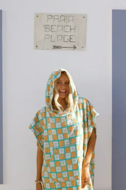Outlet Surf Sleeveless Oversized Poncho Clothing