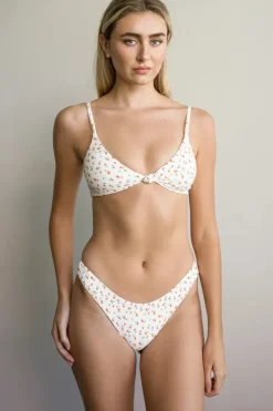 Sale Zen Knotted Triangle Bikini Top Triangle|Tops